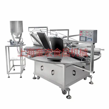 Rotate Type Wafer Egg Roll Machine